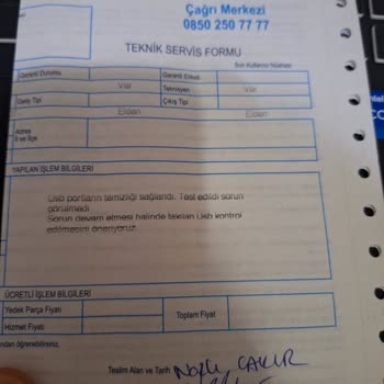 Casper Nirvana Casper Servis Laptopumu Yapmadan Verdi.