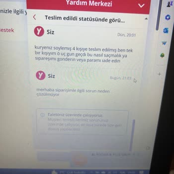 Yemeksepeti Market Şikayeti Parası Ödendiği Halde Ürün Teslim Edilmedi