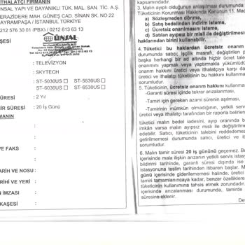 Skytech St-6030us Garanti Sorunu