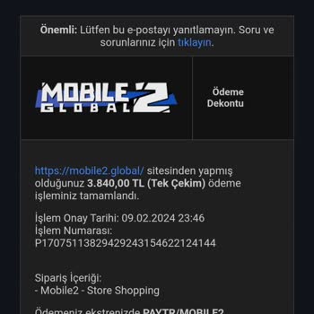 Mobile2 Hesabımdan Fazla Para Çekildi