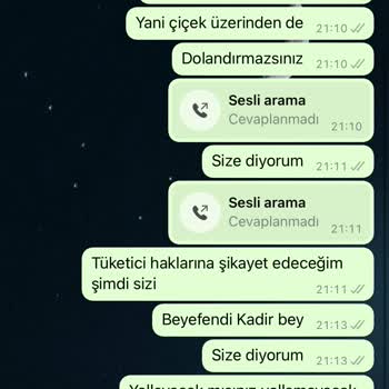 Merkez Çiçekçim Çiçek Siparişinde Yaşanan İletişim Sorunu
