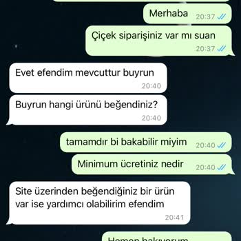 Merkez Çiçekçim Çiçek Siparişinde Yaşanan İletişim Sorunu