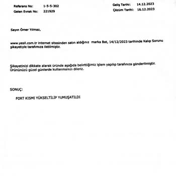 Yeşil Kundura Caterpillar Botun Arkasında Durmuyor.