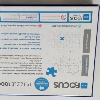 Blue Focus Games Focus Puzzle Eksik Parçalar Tam 14 Tane