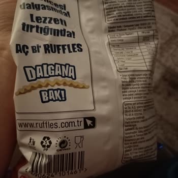 Ruffles Paketin İçinden Çıkan Yabancı Cisim