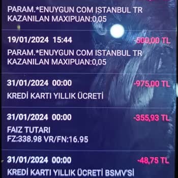 İş Bankası Kredi Kartı Yıllık Aidat Ücreti