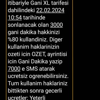 Vodafone Ön Ödemeli Paket Dakikalarının Kaybolması Şikayeti