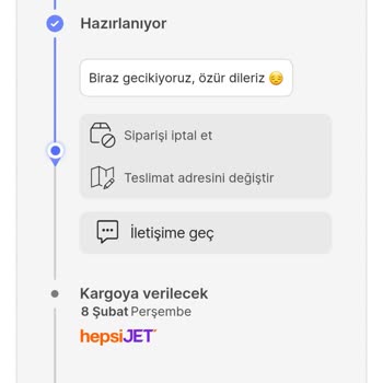 Hepsiburada Tedarik Sorunu (Geciken Kargo Süresi : 10 Gün )