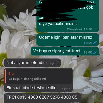 Merkez Çiçekçim Çiçek Siparişi Hüsranı: Ücret Alıp Sonra Engelleme
