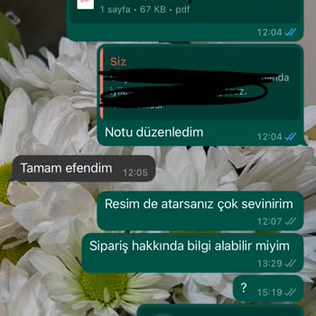 Merkez Çiçekçim Çiçek Siparişi Hüsranı: Ücret Alıp Sonra Engelleme