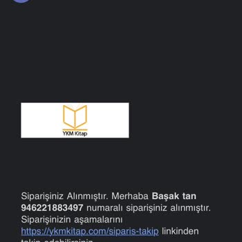 YKMkitap Kitabım Bir Aydır Gelmedi
