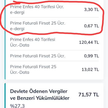 Türk Telekom İstemediğim Ücretsiz E-dergi Faturama Eklendi