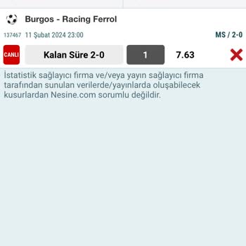 Canlı Maç Nesine.com