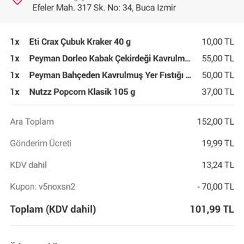 Yemeksepeti Mahalle Son Kullanma Tarihi Geçmiş Ürün