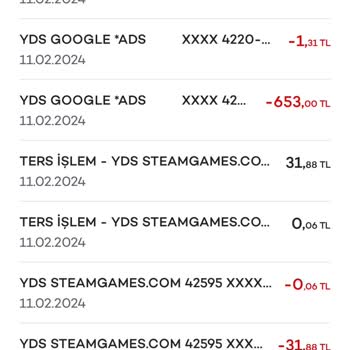 Steam Akbank Bilgilerimize Sahip Çıkmıyor...