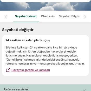 THY Esnek Bilet İptal Etmeme Sorunu