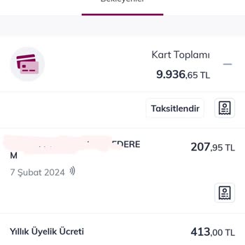 QNB Finansbank Haksız Bir Şekilde Alınan Kart Üyelik Ücreti