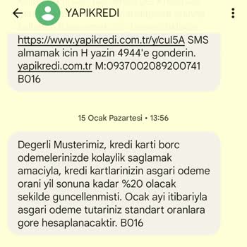 Yapı Kredi Bankası Bankaca Yalandan Taahhütler