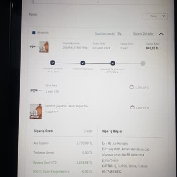 Madame Coco Hatalı Ürün Gönderimi