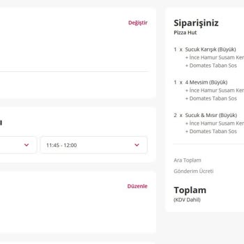 Yemek Sepeti Firmasının Müşteriyi Yanıltması
