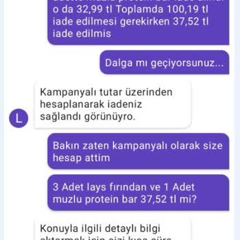 Getir Firmasına Yakışmayan İşler...