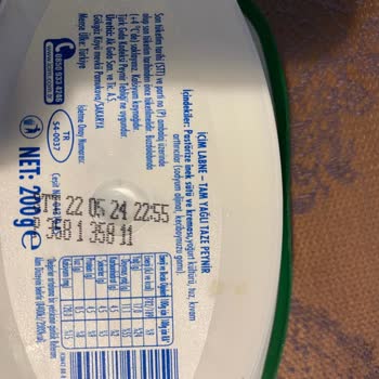 İçim Labne Peynir Tad Koku Renk Değişimi