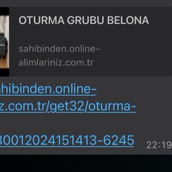 E-ticaret Marka Taklidiyle Dolandırıcılık Yanıltıcı Link