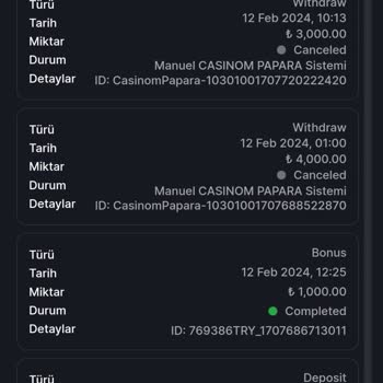 Casinom Yatırım Sonrası Ödeme Sorunu Ve Destek Engeli