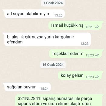 Yedek Parça Budur Sitesinden Yaşanan Mağduriyet