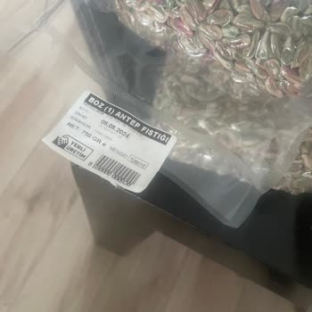 Hasattan Kuruyemiş Eksik Gramajlı Ürün Geldi