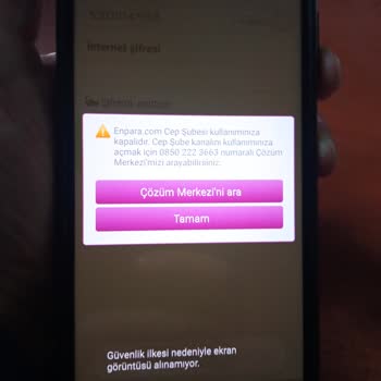 Enpara Mevduatıma Ulaşımımı Engelledi