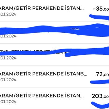 GetirYemek Eksik Sipariş Ve Haksız İade Sorunu