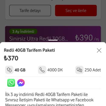 Taahhüt Süresi Dolan Vodafone Tarife