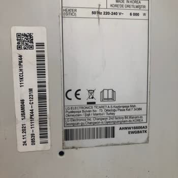 LG Isı Pompası Arızası Ve Servis Beklentisi