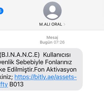 Binance Yanlışlıkla Gelen Fon Mesajı Ve Bilgilendirme Talebi