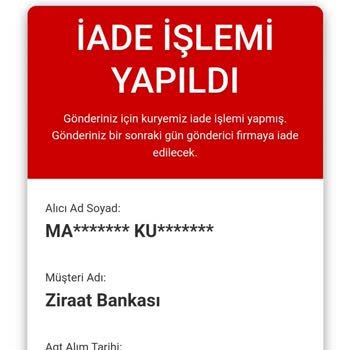 Ziraat Bankası Kartı İstedim. Teslimatta Gecikme