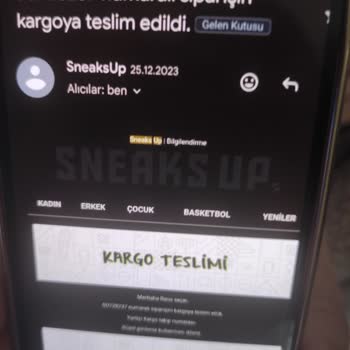 Sneaks Up 2 Aydır Paramı İade Etmiyor