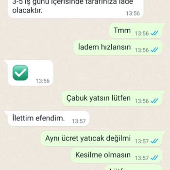 Caddemagazasi.com İademi Yapmıyor Acil İlgilenilsin Lütfen