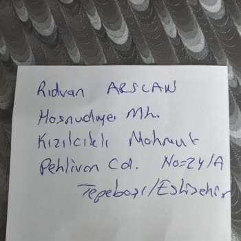 Aras Kargo Adresi Yanlış Kaydettiği İçin Gönderimiz Geri Döndü.