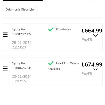 Tonny Black Ürünümü Göndermiyor Ve Para İademi Yapmıyor