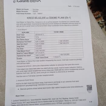 Garanti BBVA Gece Yarısı Hesabımdan İzinsiz Kredi Çekilmesi