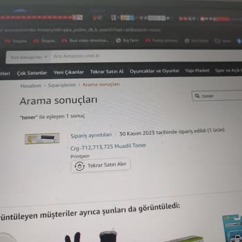 Amazon Satıcısından Başka Marka Ve Yanlış Ürün