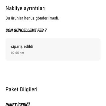 FabuloveTR Sevgililer Günü Siparişim Nerede?