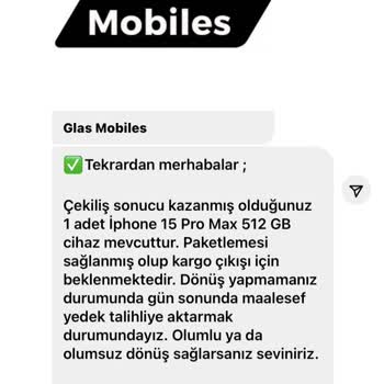 Olimpos.Butik & Glas Mobiles İş Birliği Aldatmacası