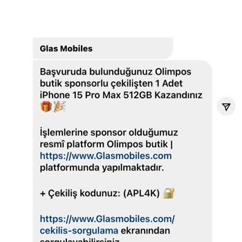 Olimpos.Butik & Glas Mobiles İş Birliği Aldatmacası