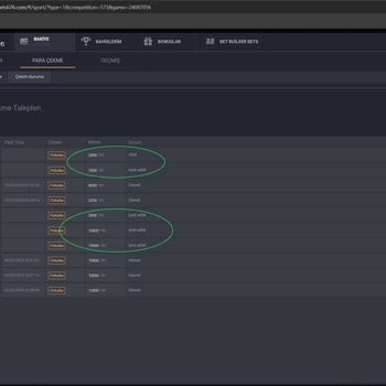 Grand Royal Bet / Grbets Ödemeler Tutarsız, Güven Vermiyor Ve Canlı Destek Hattı Çok Yalancı