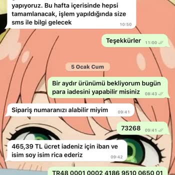 Nare Giyim Tarafından Ne Ürünlerim Ne De Param İade Edildi.