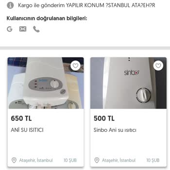 Makbule S İsimli Letgo Kullanıcısı Bozuk Ürünler Satıyor.