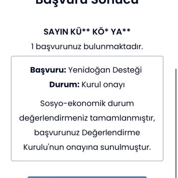 İBB - İstanbul Büyükşehir Belediyesi Bebek Destek Başvurusu Aylardır Onay Bekliyor