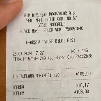 BİM Müşteri Memnuniyetsizliği, İade Problemi